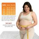 Pregnancy Belly Band for Pregnant Women – Maternity Support Belt for Belly, Back & Pelvic Pain Relief – Breathable Adjustable Pregnancy Band for Abdominal & Lower Back Support（Fits Waist 36"-47"）