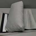 Neck Pillow for Recliner Chair, 14" Adjustable Recliner Pillow for Headrest, Soft Velvet Weighted Back Non-Slip Head Pillow for Recliner, Couch, Chair, Sofa (Light Gray)