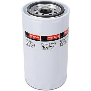 FL2124S Oil filter Compatible with 2011-2024 Ford F250 F350 F450 F550 F650 F750 6.7L Powerstroke Diesel Engine Replaces BC3Q-6714-CA BC3Z-6731-B FL2051S