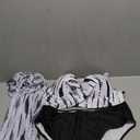 Women's 3 Piece Swimsuits Plus Size 4XL Print Bikini Sets with Kimono Cardigan Cover Up