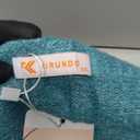 KIRUNDO Sweaters for Women Fall 2026 Oversized V Neck Cozy Cute Casual Long Sleeve Knit Pullover Trendy Winter Clothing(Blue Green, XX-Large)