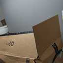 2 Shelf Heavy Duty Plastic Utility Cart, Service Cart Tub Storage W/Deep Shelve Holds up to 1000 lbs, Rolling Utility Cart with 360Swivel Wheels, Work Cart for Warehouse, Garage, Cleaning (40 x 17 Inch, Black)