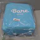 Bare Home Flannel Sheet Set 100% Cotton, Velvety Soft Heavyweight - Double Brushed Flannel - Deep Pocket (King, Aqua)