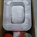 Downspout Diverter, Diverter for Downspout, Rain Barrel Diverter Kit Downspout 3"x 4" and 2"x 3", Rain Barrel Diverter Kit with Adjustable Valve, Diverts Water Into Rain Barrel,4.6ft Hose - White