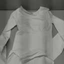 Nebility Long Sleeve Bodysuit for Women Tummy Control Crew Neck Body Suits Tops Slim Fit Size M