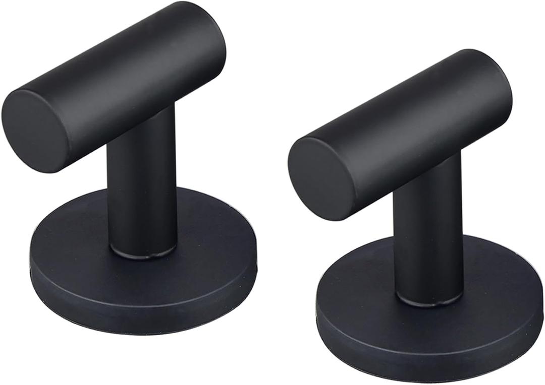 MUTUACTOR Strong Magnetic Hooks Heavy Duty,Magnetic Coat Hooks Door Hanger with Rare Earth N52 Neodymium Magnets for Hanging Kitchen Locker Classroom Cruise Cabins(2Packs)