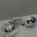 KOIOS Food Processor, 500W Electric Food Chopper with 2 Bowls (8 Cup+8 Cup) & 2 Bi-Level Blades&, Small Electric Grinder Meat Processor for Nuts, Meat, Onion, Garlic, Baby Food, Black