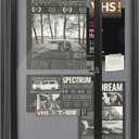 Lockable Outdoor Enclosed Bulletin Board,Weatherproof Cork Noticeboard with Locking Door, Wall-Mounted Aluminum Frame Display Case for Office, Home, School (Black Frame | Greyfelt Surface, 36x24 inch)