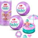 5 Surprise My Mini Baby Series 2 by ZURU, Collectible Mystery Capsule, Toy for Girls, Realistic Miniature Baby, Playset and Accessories (2 Capsules)