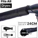 3 x Hooded Hair Dryer Attachment with Dual Turbo Airflow & Soft Headband  Speeds Up Drying for Curly Hair, Reduces Heat on Ears & Neck  Large Hair Dryer Bonnet for Deep Conditioning at Home
