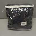 KinCam Sectional Couch Covers L Shape Sofa Covers Super Stretch 2pcs Sofa Slipcovers for 3 + 3 Seaters Sectional Chaise Slipcover with 2pcs Pillow Covers for Pets Kids, Dark Grey