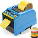 Automatic Tape Dispenser,Ribbon Cutting Machine,6-60mm Width, 5-999mm Length, Ideal for Shipping, Schools, Restaurants, Business & Home