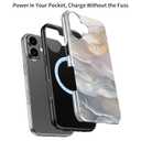 6 x DEENAKIN for iPhone 16 Plus Case,Cute Preppy Floral,Wireless Charging