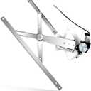 SCITOO Power Window Regulator With Motor For Ford For Explorer | For 1991-2001 For Ford For Explorer Front Left Driver Side|2 Pins Motor|Replaces OE# 741-673|3L2Z 7823209-AA