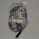 M METERXITY Silicone Tubing, 9/32"[7mm] ID x 7/16"[11mm] OD Flexible Silicone Rubber Tube, 10ft High Temp Water Air Hose Pipe for Pump/Liquid Transfer/Brewing/Aquaponics [Black]