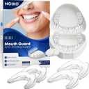Mouth Guard for Grinding Teeth at Night, Mouth Guard for Clenching Teeth at Night Upgraded Safety EVA Material, Night Guards for Teeth Grinding, Anti Grinding Guard for Adult with 6 Cleaning Tablets