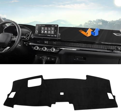 Autorder Dashboard Cover Mat for 2023 2024 2025 2026 Honda CR-V CRV Accessories Dash Cover Upgrade Velvet Dash Mat Sunshade Glare UV Rays Protector(with HUD)