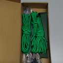 Heavy Duty Tree Stake Kit - Tree Stakes & Straps for Straightening Young Trees, Garden Tree Supports, 3pcs Metal Stakes, 3pcs Rope for Anchoring