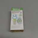 Haakaa Baby Fruit Food Feeder & Mini Freezer Nibble Tray Combo, Breastmilk Popsicle Molds for Baby Cooling Relief, BPA Free Silicone Feeder for Safe Infant Self Feeding, 4 Month+ (Blue)