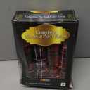 JOYIN 8 Pack Christmas Non-Snap Party Favor, Red Check Plaid Party Table Favor Includes Party Hat, Jokes & Gifts, Xmas Gifts Prizes for Christmas Holiday Dinner Traditions Supplies