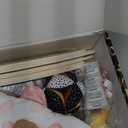 Blissful Diary Baby Play Gym & Activity Mat, 5 Developmental Zones Wooden Tummy Time Mat with 5 Detachable Sensory Toys for Motor Skills & Sensory Development, Baby Essentials Shower Gift, Pink Flower