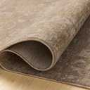 Loloi Chris Loves Julia Louisa Collection LOI-04 Taupe/Gold 2'-3" x 3'-10", .38" Pile Height, Accent Rug