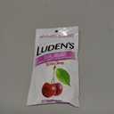 Luden's Dual Relief Cough Drops, Wild Cherry, Deliciously Soothing Lozenges with Menthol for Minor Everyday Throat Irritation, 25 Count