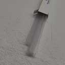 AmazerBath Shower Door Bottom Seal for 1/4 Inch Glass 47.25 Inches (15.75 Inches * 3), 3 Section Segmented Shower Installation Kit Frameless Glass Door Seal Strip