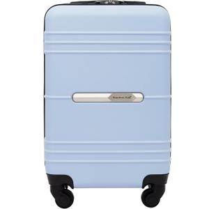 Travelers Club 20" Richmond Spinner Carry-On Luggage, Blue, Inch (TC-7920-420)