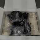 Lamps for Bedroom Set of 2,Touch Bedside Table Lamp with USB C+A Ports, Dimmable Nightstand Lamps with Round Fabric Linen Lampshade for Living Room Reading Bed Side End Table,Bulbs Included