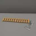 Belt Hanger for Closet Max 42 Belts, 2-in-1 Wall Mount Belt Organizer with 360 Rotating Hooks, Wooden Tie and Belt Rack for Closet Accessories Organizers and Storage, 12+11 Storage