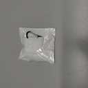 Soft Silicone Protective Case Cover with Keychain for Apple Airpods 2 (White)