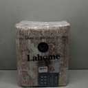 Lahome Washable Living Room Area Rugs 8x10 - Boho Ultra-Thin Non-Slip Bedroom Rug 8x10 Under Bed, Farmhouse Neutral Print Floor Carpet for Dining Room Office (Taupe,8'x10')