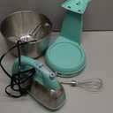 Hamilton Beach Classic Stand and Hand Mixer, 4 Quarts, 6 Speeds with QuickBurst, Bowl Rest, 290 Watts Peak Power, Blue (64658)