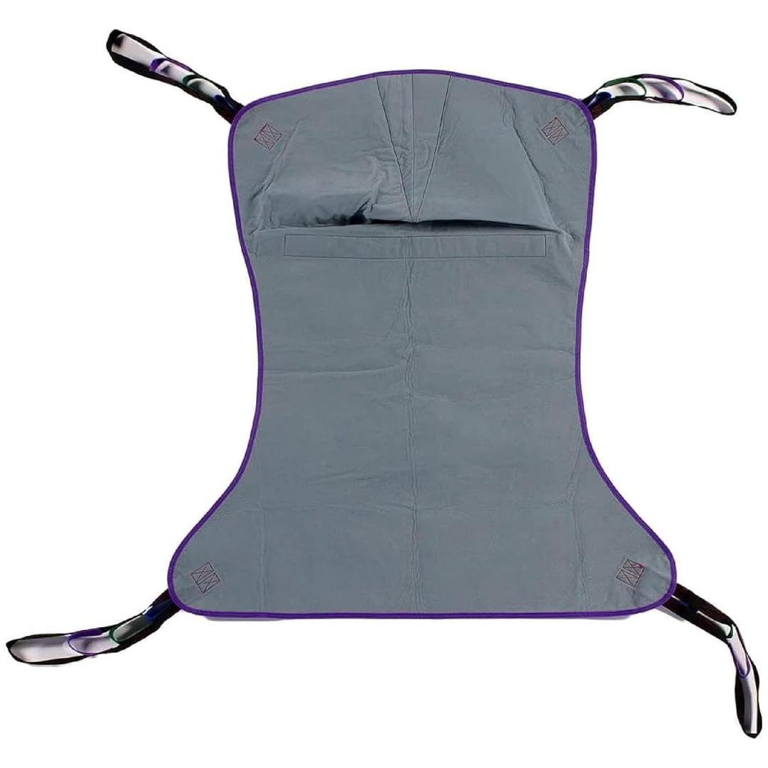 Patient Aid Full Body Solid Fabric Lift Sling - Soft Padded Polyester Weave - Comfy and Safe Lifting for the Elderly, Bariatric, and Non-Weight-Bearing - Medium, 225lb. Maximum Carrying Capacity (Medium (Pack of 1))