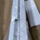 48X96in Accordion Door Interior,PVC Sliding Folding Doors with Lock,Divider Door with Hardware, White Multifold Interior Doors