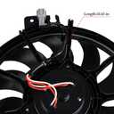 Dual Radiator Fan Assembly,Electric Fan for Car to Engine Cooling,fit N-issan Altima Sedan Coupe 2007-2018 N-issan Maxima 2016-2021 620-453 21481JA100 NI3115134,12V 160W