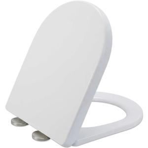 MinSha D/U Shape Toilet Seat Replacement quick release Toilets Soft Close