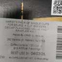 Crazy Cups Flavored Decaf Coffee Pods Variety Pack Compatible with Keurig K Cups Brewers, 40 Count, Assorted Decaffeinated Flavored Coffee Sampler(Pack of 1)