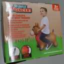 Waddle Bouncy Animal Hopper - Inflatable Hopping Animals, Indoors and Outdoors Fun, Pump Included, Riding Toys for Boys and Girls Ages 2 Years and Up, Brown Horse