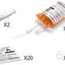 WYNK 20 Pack Halloween Decorations Blood Bag for Drink, 11.5 FL Oz Reusable Cups Containers, Live Blood of Theme Parties, Halloween/Vampire/ Hospital Theme Party Favors, Nurse Graduation Party Props
