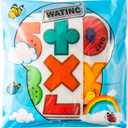 WATINC Alphabets Letters Numbers Felt Board Set - 151Pcs ABC Learning Kit with Upper Lower Case Letters and Math Symbols, Preschool Educational Toy Wall Hanging for Classroom Homeschool 41 x 30 Inch
