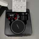 LISEN 15W MagSafe Car Mount Charger,Travel MagSafe Charger,Wireless Car Charger,Magnetic Phone Holder for Car,Phone Holders for Your Car Accessories for Women Men Jeep Ford for iPhone 17-12,Samsung (Black Gray)