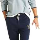 NAUTICA Men's Nautex Mock-Neck Fleece Sweatshirt, Grey, M (Gray, M)