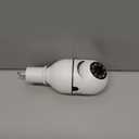 WESECUU Light Bulb Security Camera -5G& 2.4GHz WiFi 2K Security Cameras Wireless Outdoor Motion Detection and Alarm,Two-Way Talk,Color Night Vision,Human Detection, Bulb Camera Compatible with Alexa (2K/1-Pack, White)