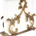 Bronze Metal Baroque Style Napkin Holder, Freestanding Barocco Tissue dispenser, Baroque Napkin Tray Basket (One Size)