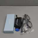 Gaoye Ultralight Blue Light Glasses for Women - Computer Protection Glasses for All Day Comfort - Anti UV Glare & Eyestrain (Light Black 2 Pack)