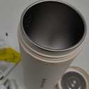 Travel Electric Kettle Portable Mini Kettle,Small Hot Water Boiler with 4 Temperature Settings,304 Stainless Steel,Fast Boiling Water with Auto Shut-Off and Boil Dry Protection,400ml (Beige, 400ML)