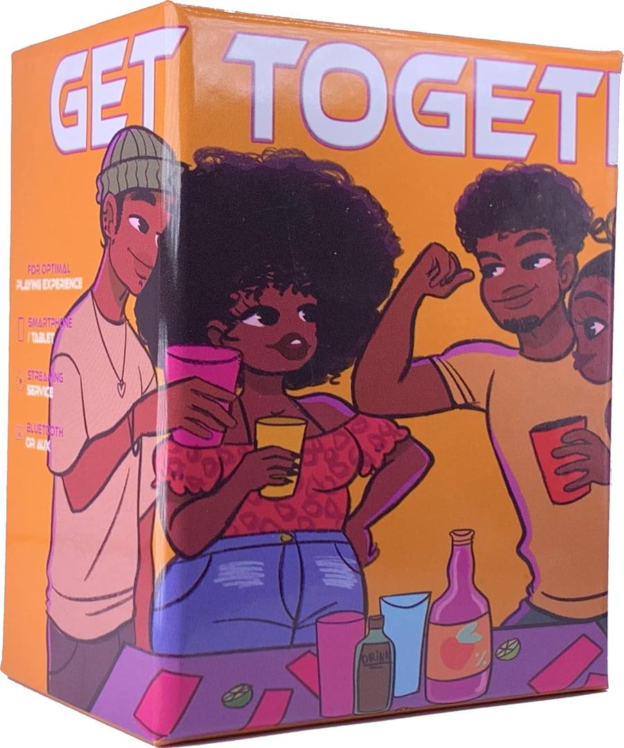 Get Together Drinking Card Game  Perfect for Cookouts, Engagements, Bachelorettes, and Adult Game Nights, More Fun Than Charades or Uno