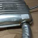 Walker 53998 Direct Fit Exhaust Resonator and Pipe Assembly 2" Inlet (ID) 2.5" Outlet (OD) for GMC Acadia